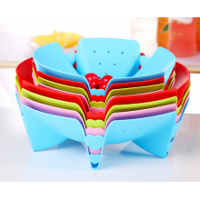 花朵型創意時尚愛心水果盤活動小禮品定制