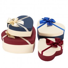 心形禮品盒520節日禮盒定制平安夜禮盒新年糖果禮盒