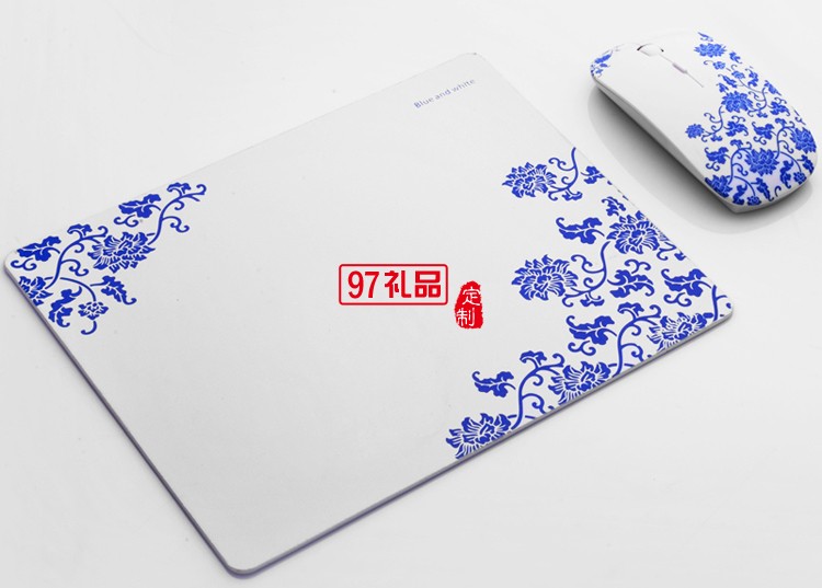 南孚電訊定制logo  無線鼠標鼠標墊商務兩件套