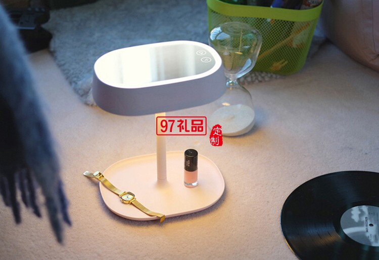 創意led臺式梳妝鏡