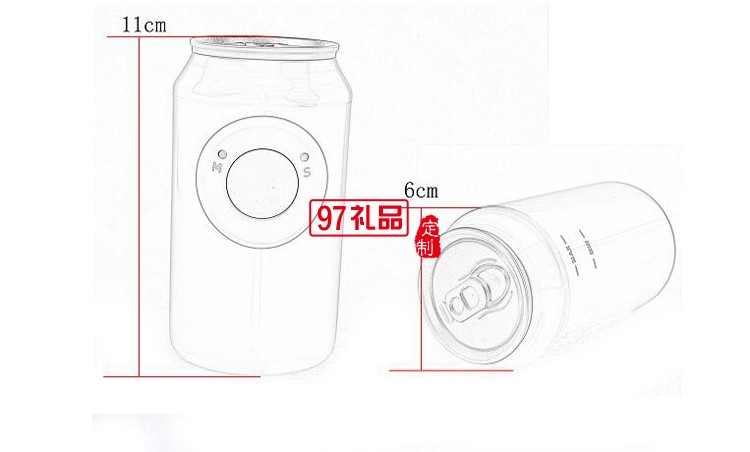 可樂鑵水能時鐘