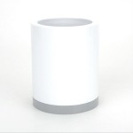 創易雙色圓形多功能筆筒