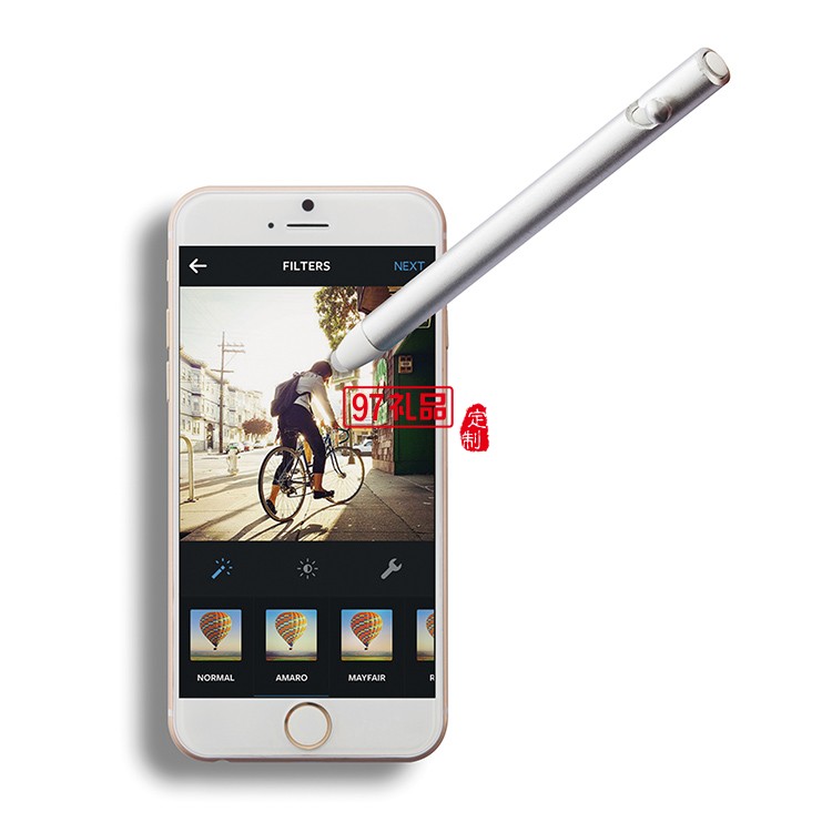 創意酷扭式觸控金屬筆  商務筆   