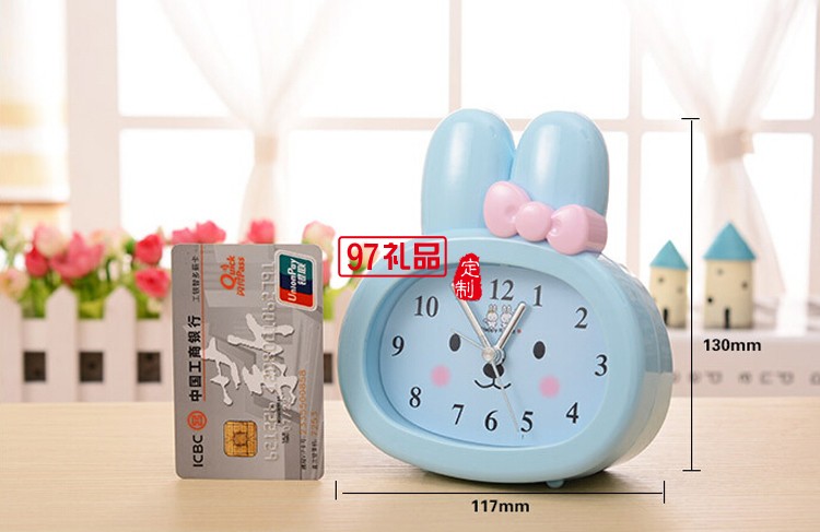 定制鬧鐘  卡通兒童鬧鐘創意可愛