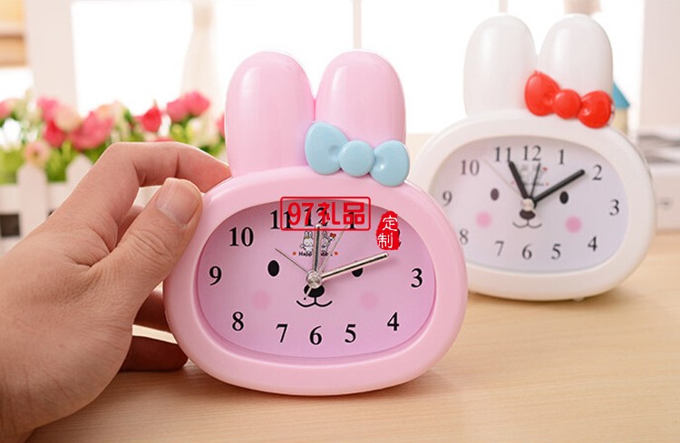 定制鬧鐘  卡通兒童鬧鐘創意可愛