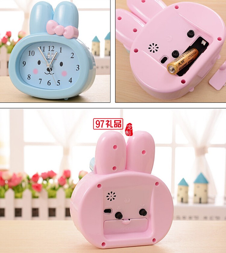 定制鬧鐘  卡通兒童鬧鐘創意可愛