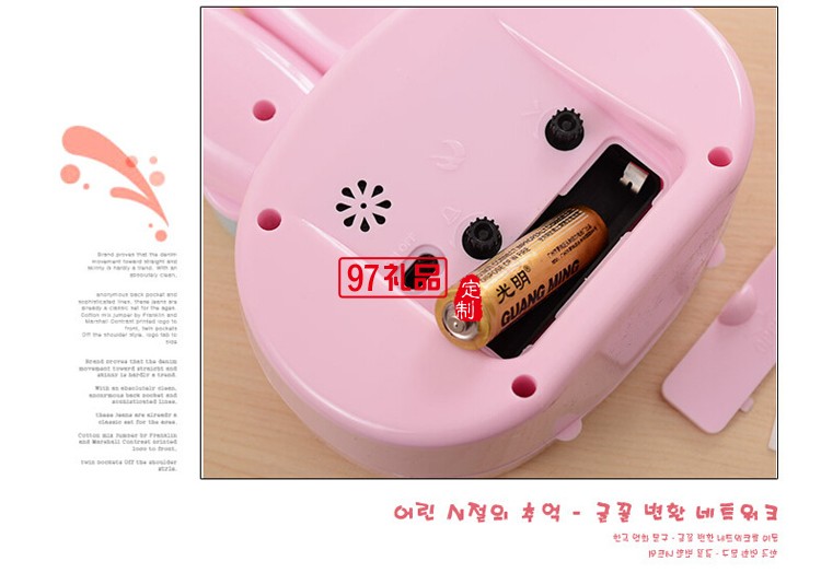 定制鬧鐘  卡通兒童鬧鐘創意可愛