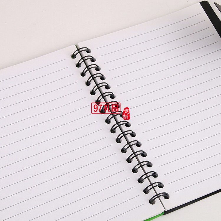 時尚優質塑料封面記事通知留言便簽本