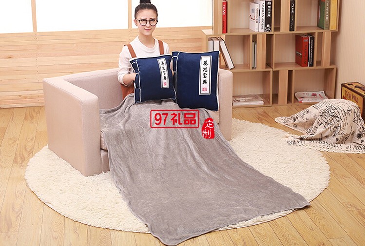 定制抱枕被 創意搞怪三合一被子