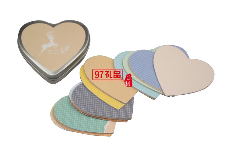 創意便簽本愛心馬鐵口