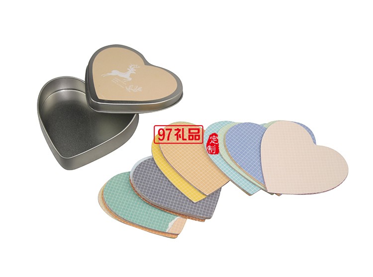 創意便簽本愛心馬鐵口