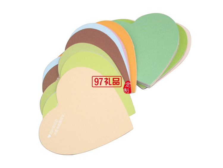 創意便簽本愛心馬鐵口