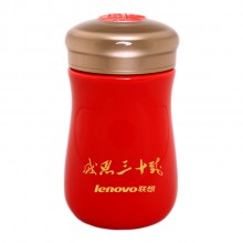 花樣年華單層陶瓷杯隨行杯商務辦公杯