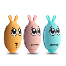 創(chuàng)意萌動(dòng)移動(dòng)電源可愛暖手寶定制公司廣告禮品