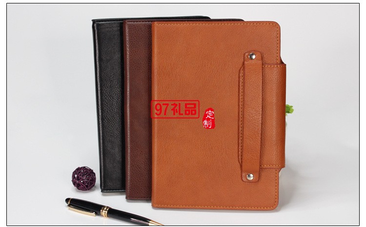 中媒集團定制商務筆記本 工作記事本訂制LOGO 