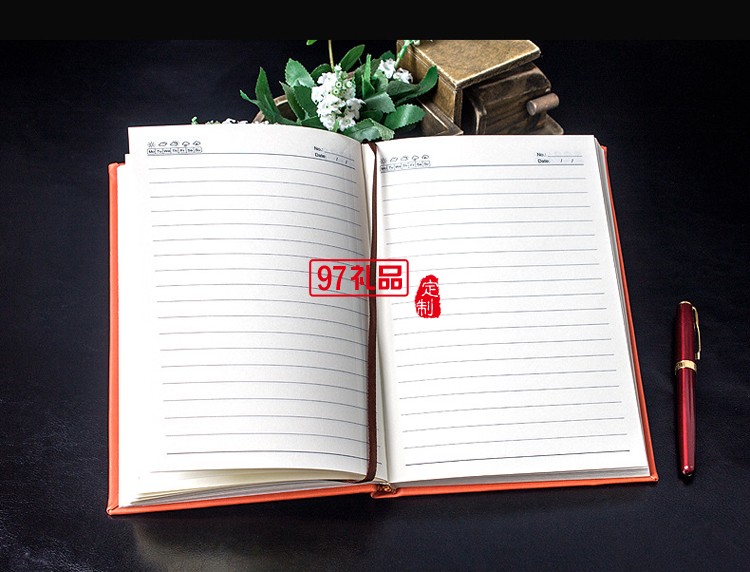 華潤涂料定制款商務筆記本 平裝記事本可定制LOGO