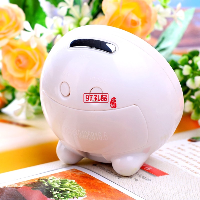 創意廣告促銷禮品美人鏡子時計