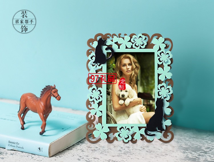 創意木質相框擺臺