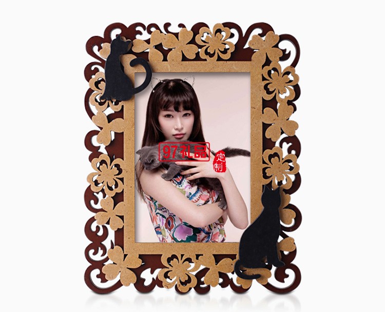 創意木質相框擺臺