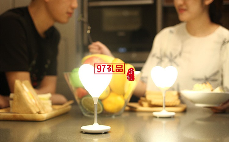 創意硅膠小臺燈氣球燈床頭燈小夜燈定制公司廣告禮品