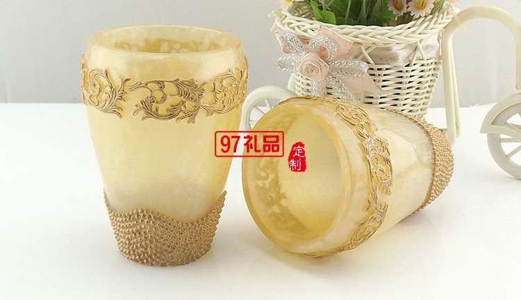 歐式樹脂衛浴五件套酒店用品套件