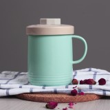 新品低骨瓷帶蓋茶隔杯創意禮品