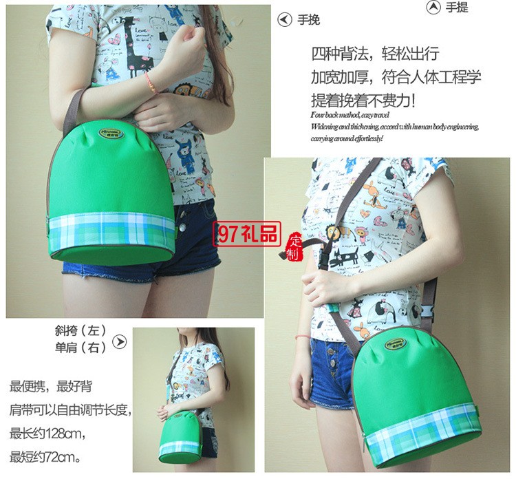  便攜手提斜跨保冷保溫冰包 便當飯盒袋