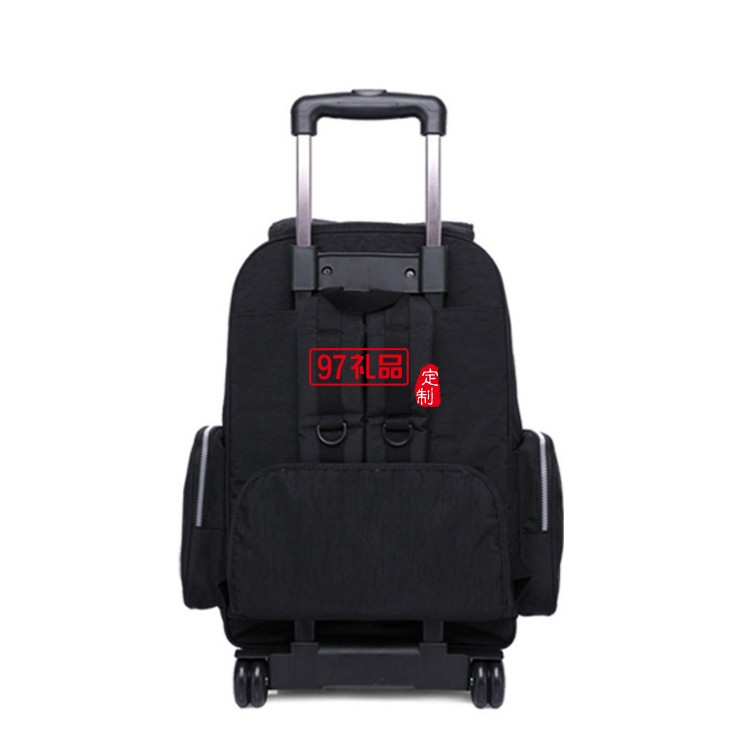 雙肩拉桿箱旅行包商務拉桿包多用型