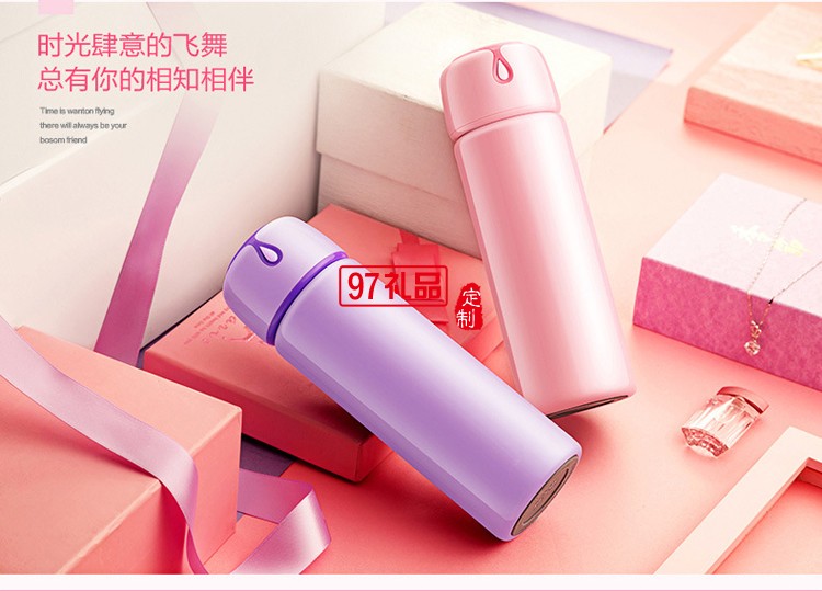 便攜保溫杯  不銹鋼直身水杯  創意茶杯保溫杯