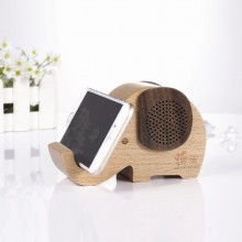 新晨醫藥定制諾揚木質藍牙音箱 可定制logo