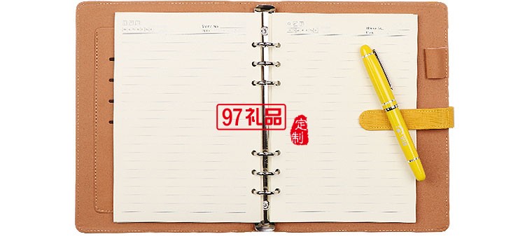 商務筆記本套裝 筆記本+筆+U盤 韻達定制案例