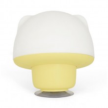 硅膠吸盤燈創意usb充電七彩拍拍床頭臺燈定制公司廣告禮品