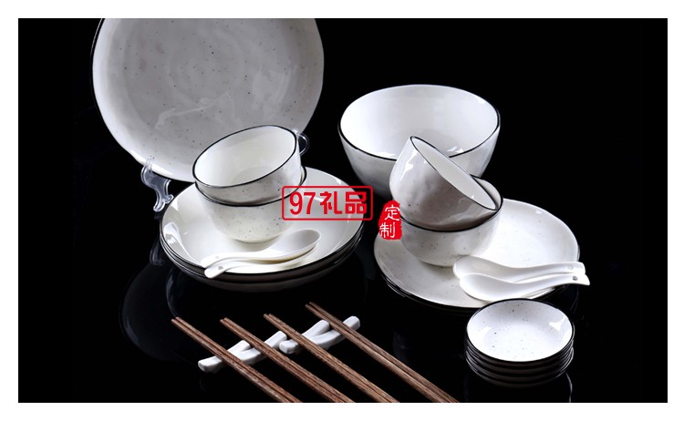 手繪運點經典餐具