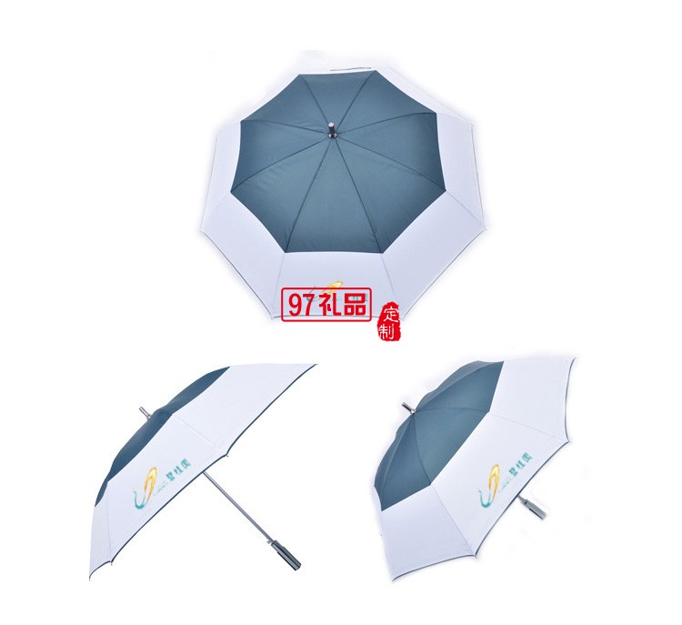 鋁合金高爾夫傘加印LOGO長柄廣告傘