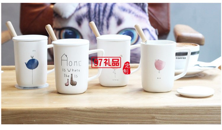 創意陶瓷杯  新款馬克杯 上海升達定制案例