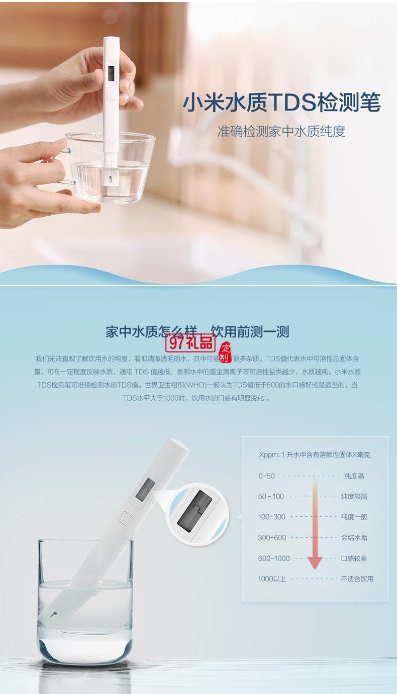 小米TDS水質監測筆