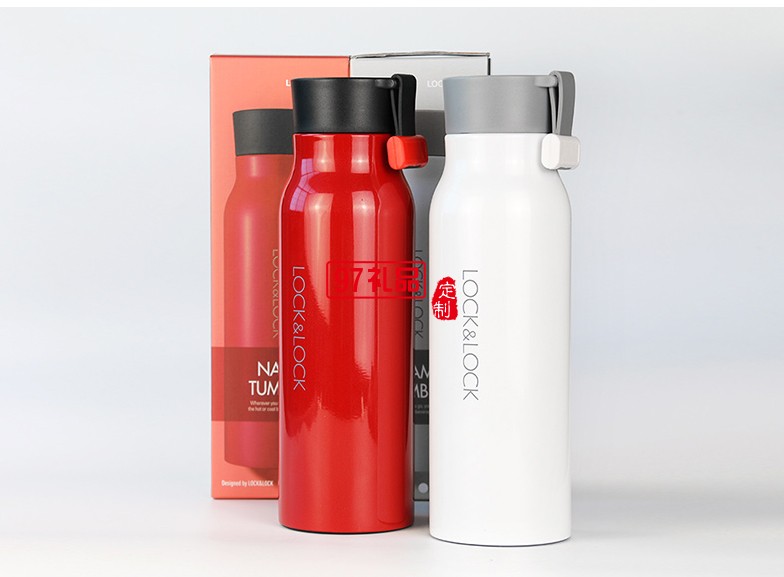 交大藍天公司定制樂扣樂扣大容量不銹鋼保溫杯 男女便攜創意水杯