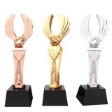 創意頒獎嘉獎禮品 高檔年會活動樹脂獎杯