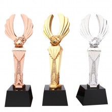 創意頒獎嘉獎禮品 高檔年會活動樹脂獎杯