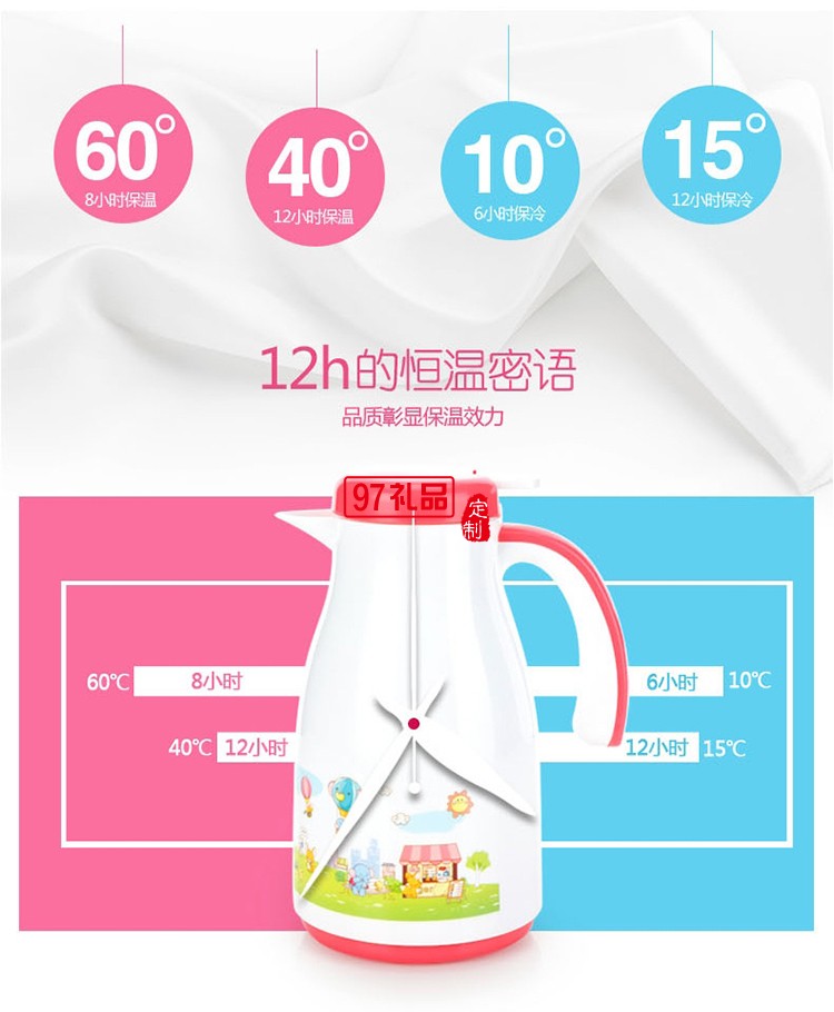  新款大容量歐式咖啡壺 家用保溫壺熱水瓶玻璃內膽真空保溫瓶