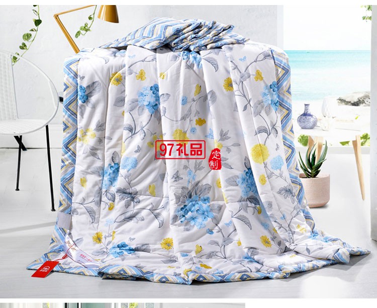 全棉空調被棉花被子 夏涼被可水洗全棉 可定制LOGO