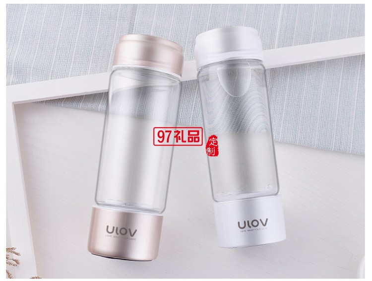 朗斯公司定制 富氫水杯日本江田活氫負離子智能養生便攜杯 可定制logo