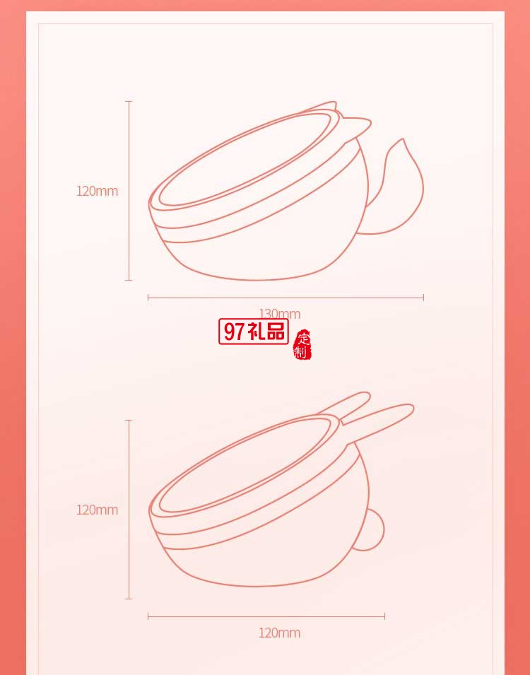 萌寵化妝鏡燈 化妝鏡臺燈小夜燈儲物燈觸摸自然光角度可調