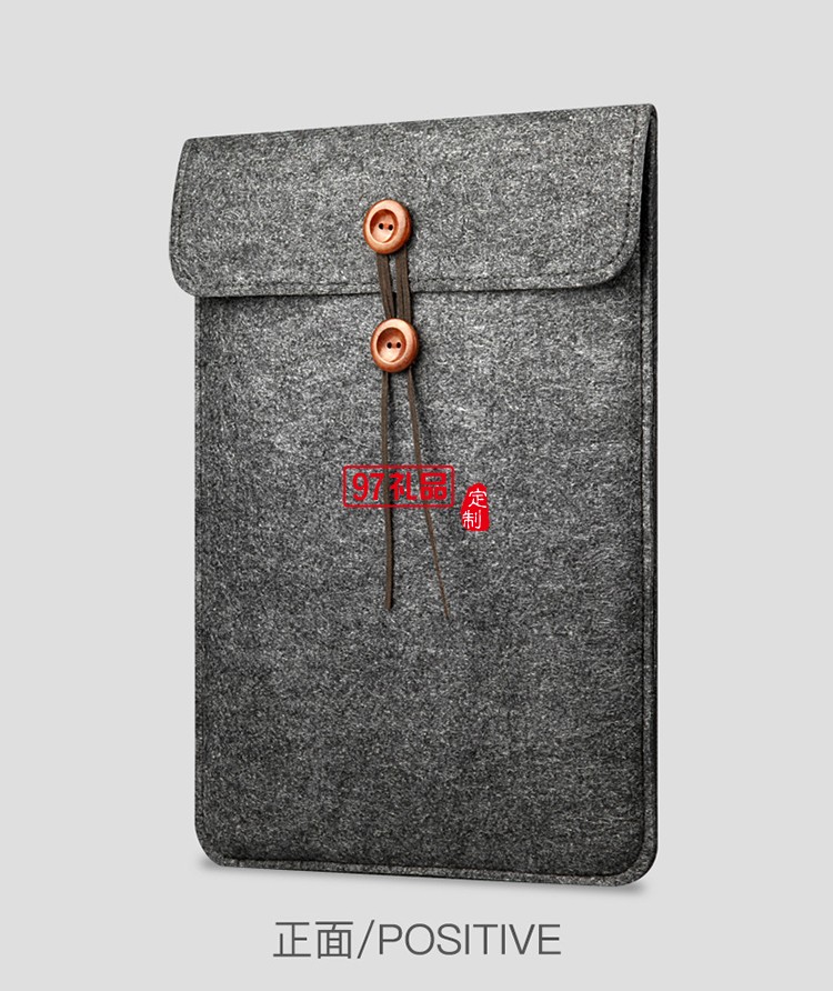 簡約毛氈會(huì)議文件袋 保單收納包商務(wù)辦公A4投標(biāo)資料檔案袋