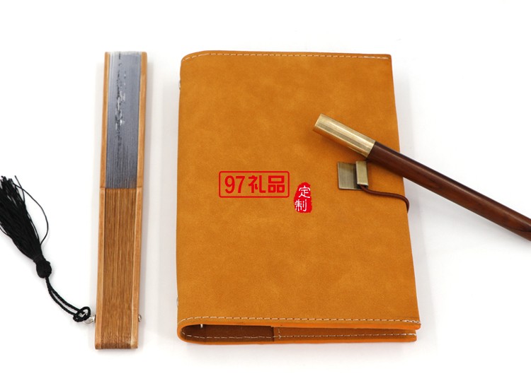 中國郵政定制   扇子 筆記本  紅木筆套轉  可定制logo  