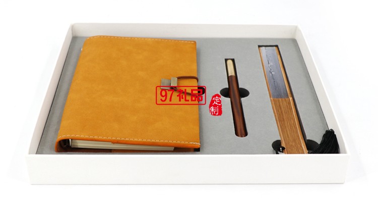 中國郵政定制   扇子 筆記本  紅木筆套轉  可定制logo  