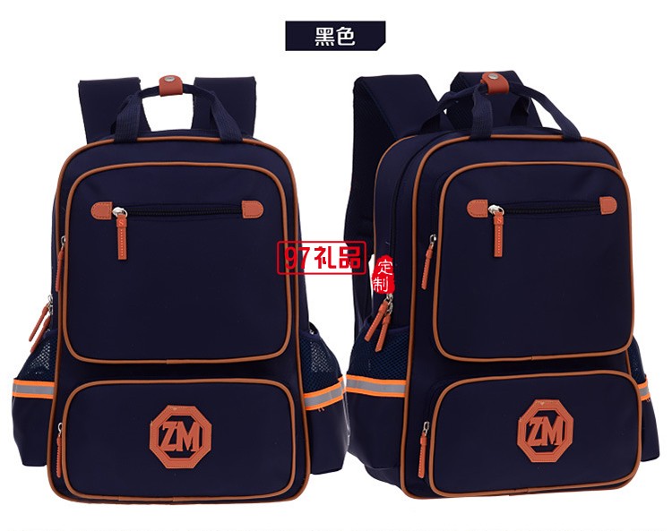 中小學生書包定制印字logo培訓輔導班1-6年級兒童雙肩背包定做