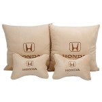 汽車行業定制案例  汽車抱枕四件套  可定制LOGO