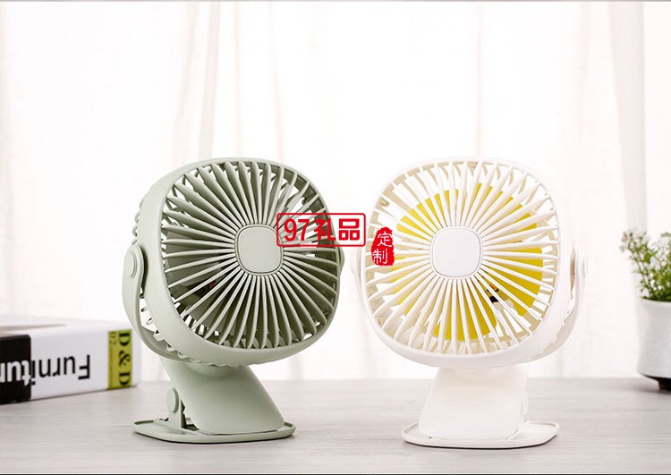 USB風扇  桌面風扇 360度可旋轉  夾子風扇   可定制logo