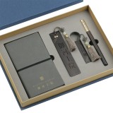 筆記本商務 銅木筆 U盤 文創書簽 商務套裝